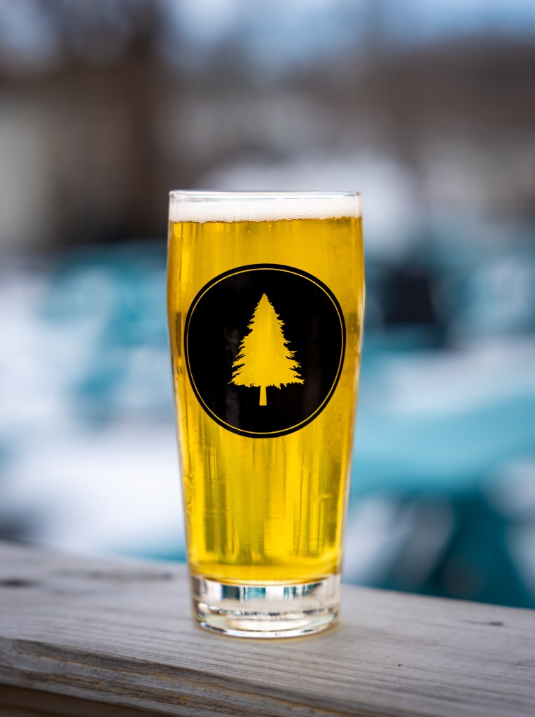 Pint of Time and Temp lager from Lone Pine Brewing