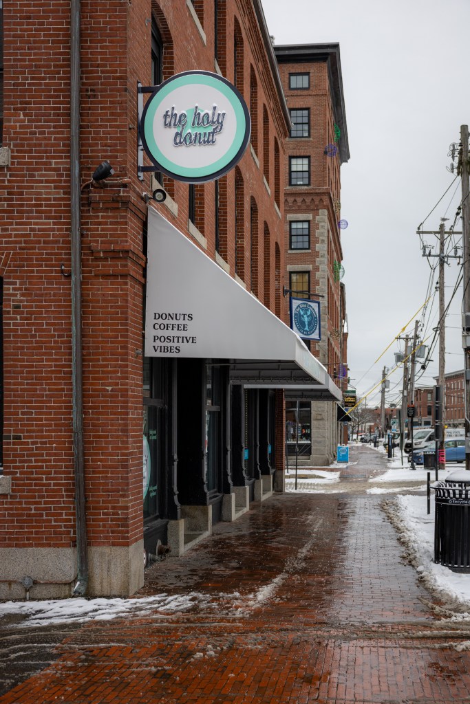 Holy Donut bakery storefront Portland Maine